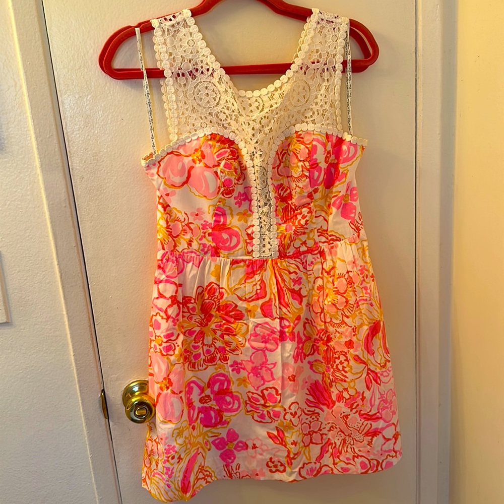Lilly Pulitzer floral dress